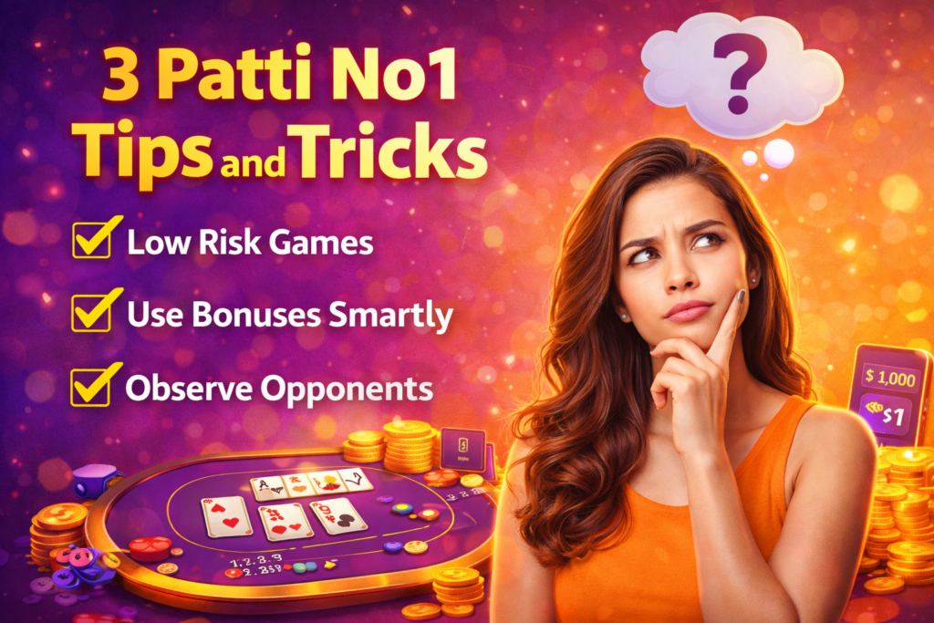 3 patti no1 winning strategy tips for beginners