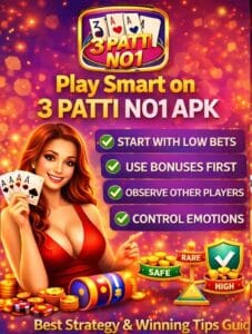 3 patti no1 smart playing tips strategy balance control guide