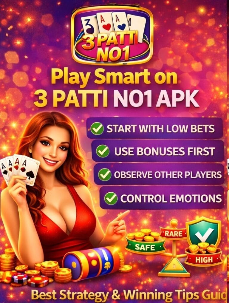 How to Play Smart on 3 Patti No1 APK