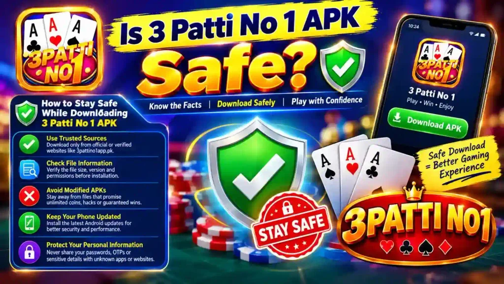 3 Patti No 1 APK Safe